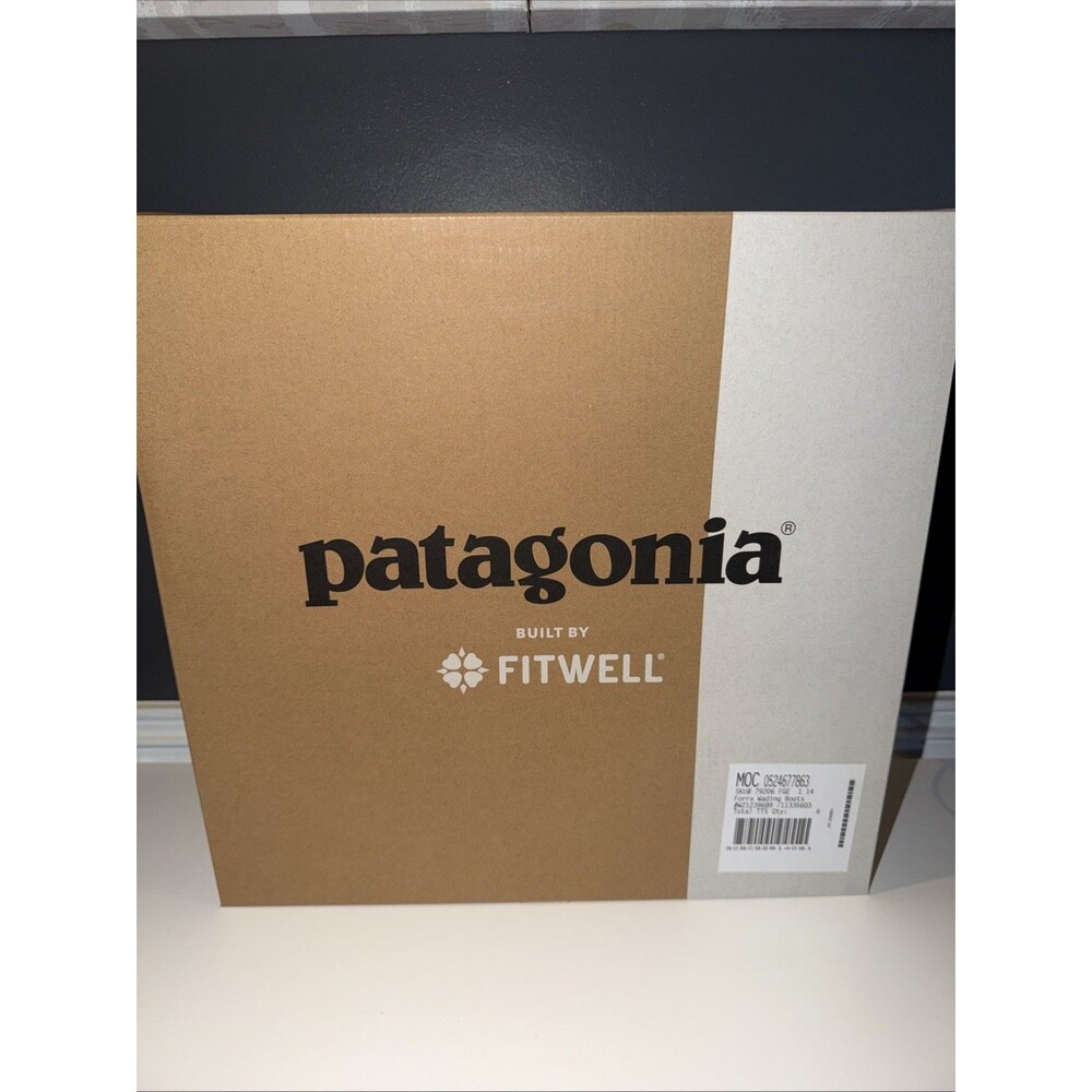 EMPTY SHOE BOX ONLY Patagonia Wading Boots Men 14 Storage Organize Orig Package